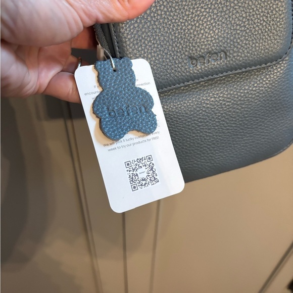 NWT Befen Women's Genuine Leather Crossbody Bag - Picture 3 of 6